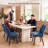 Dining Chairs Set Of 2 – Modern Upholstered Kitchen Chairs (sillas De Comedor) With Unique Cutout High Back & Wood Legs, Farmhouse Dinner Chair For Kitchen, Dining Room, Or Living Room, Beige-410836247-395921054