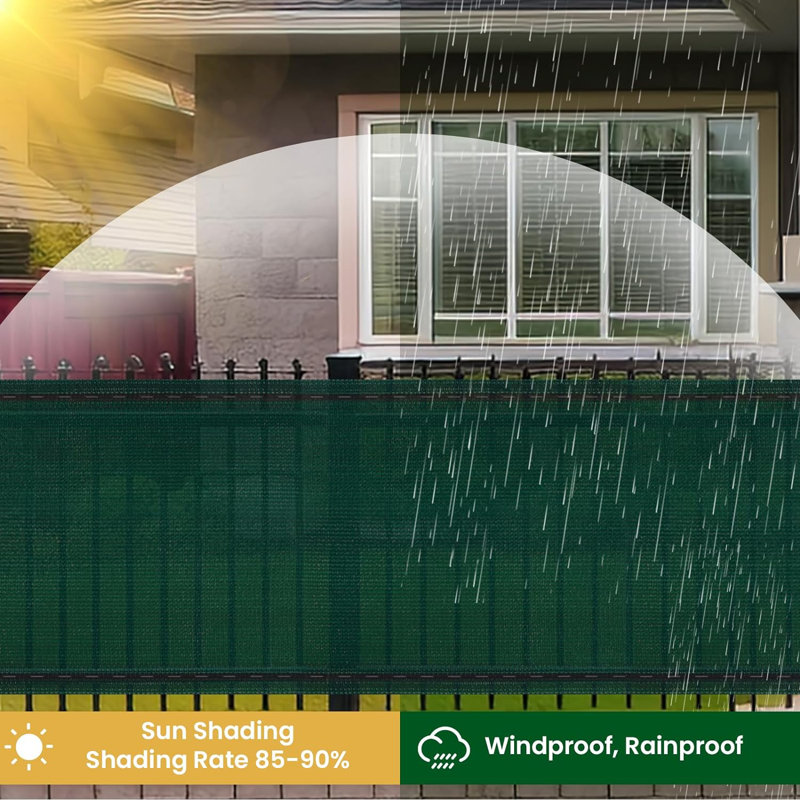 Dule Privacy Fence, 180cm H x 600cm W x 1cm D