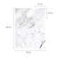 Carreau de terrain auto-adhésif en vinyle 6 po x 6 po