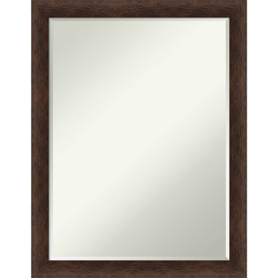 Boyan Solid Wood Rectangle Wall Mirror