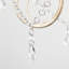 URBNLIVING 3 - Light Crystal Chandelier