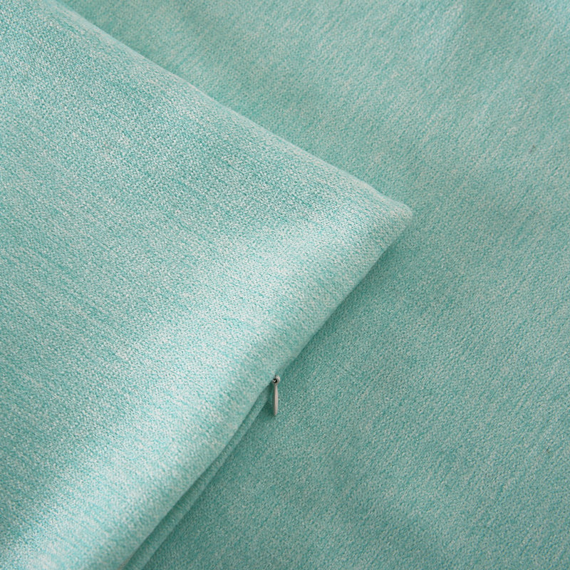 Reversible Throw Pillow, Blue, Square 18", Pillow Cover Only - No Insert