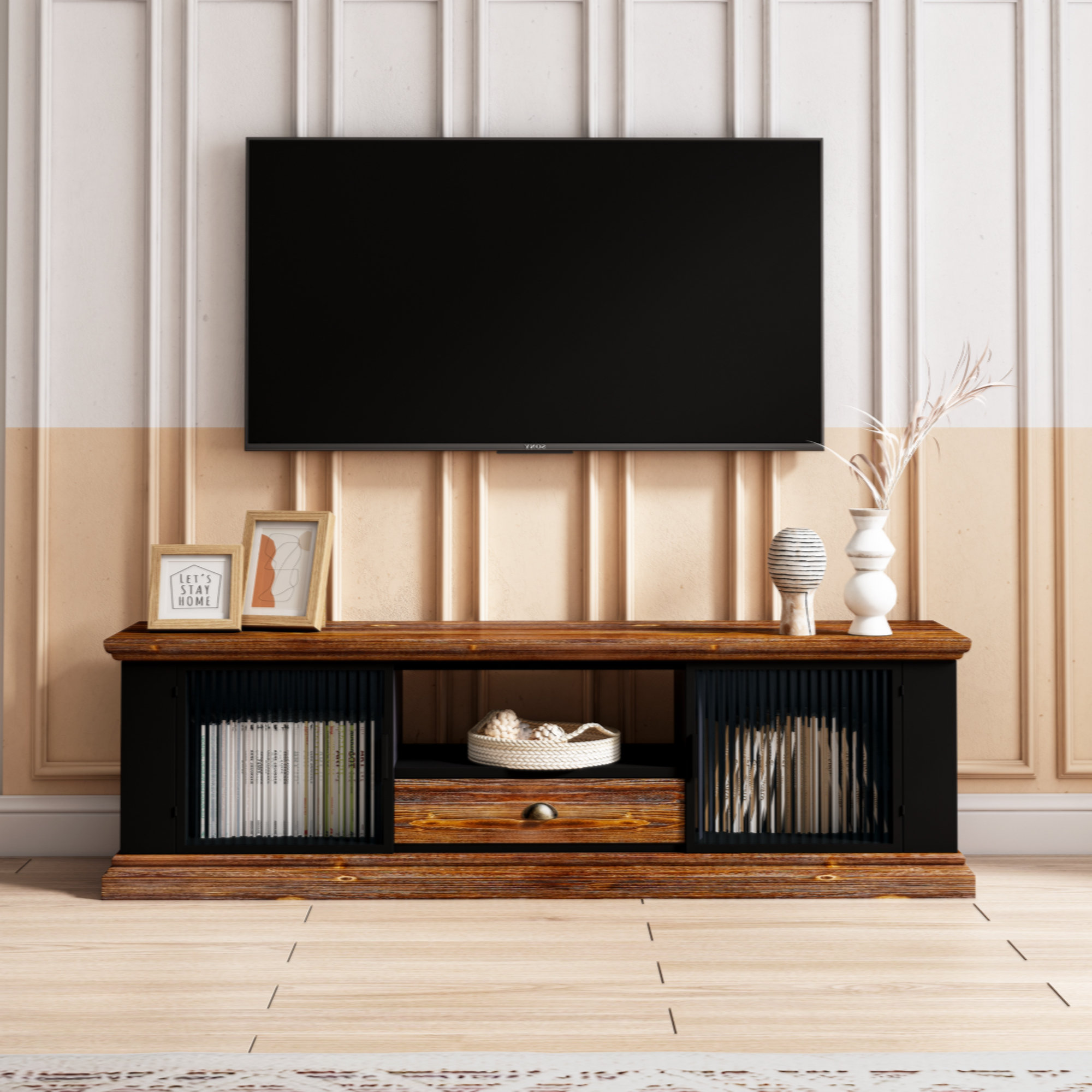 Millwood Pines Ceeanna 62.99 Media Console | Wayfair