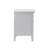 Hammond 3 Drawer Nightstand White