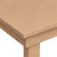 Ensemble de table de salle à manger à hauteur de comptoir 5 pièces avec 1 table rectangulaire et 4 chaises pour petits espaces Topmax
