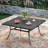 8-Person Square Outdoor Dining Set With Stackable Chairs-380868483