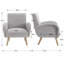 Chittum Modern Upholstered Accent Chair Armchair Fabric Reading Living Room Side Chair Rew-1567155688