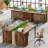Briget 5-Drawer Computer Desk, Writing, Dressing Modern-107962279