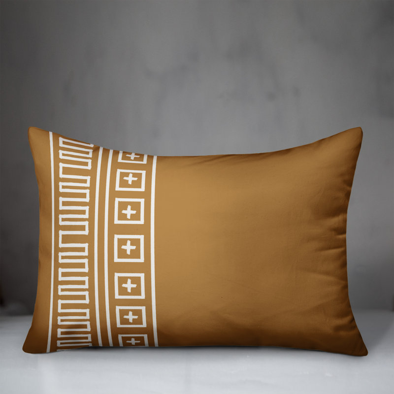 Housse et insert géométrique rectangulaire