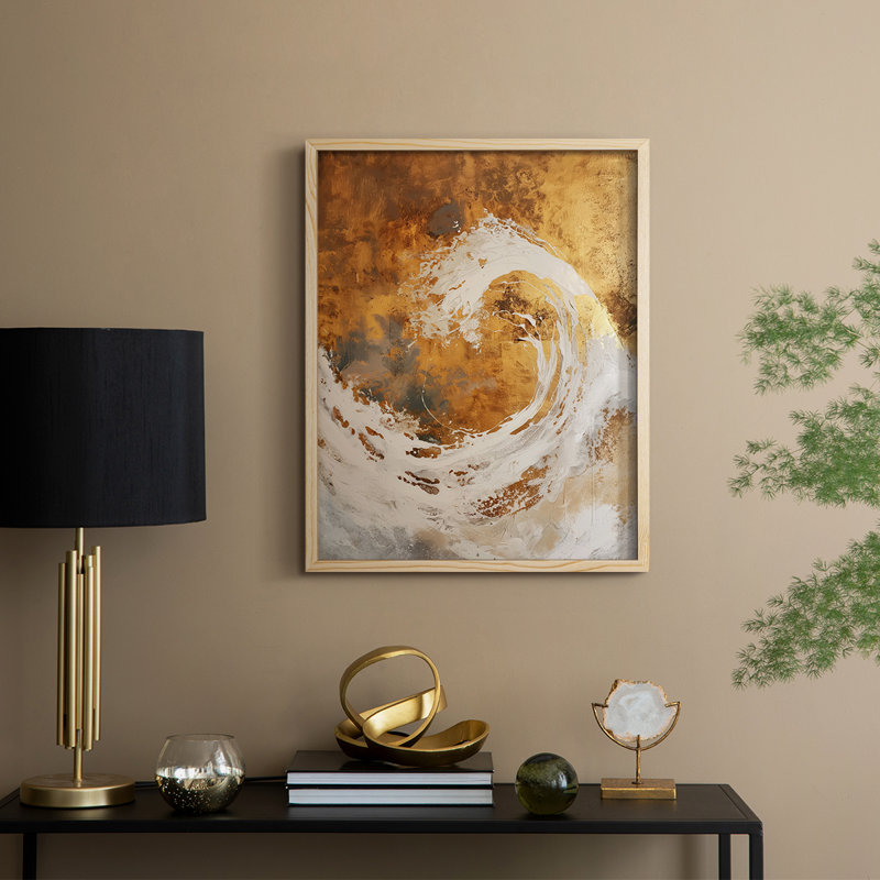 NAUTICAL Series CCVII, reproduction encadrée - bois massif, H 21 po x l 17 po