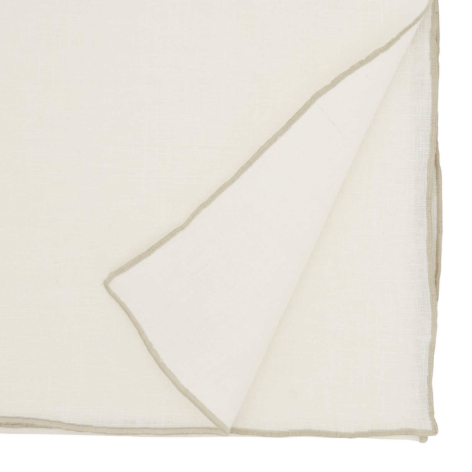 Riggs Table Runnner, Ivory