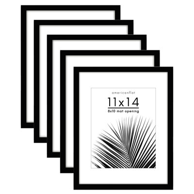 Bulovka 5 Pack Gallery Wall Frames With Mat, Collage Picture