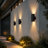 4-Pack LED Dusk to Dawn Outdoor Wall Light with Aluminum, IP65 Waterproof Outdoor Wall Sconce, Modern Wall Lantern for Patio, Doorway, Garage-1530475096-1530475110