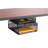 Onyx Mesh Mountable Hanging Desk Storage