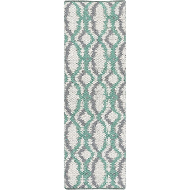 Halycon Wool Indoor Rug, Runner 5' x 8'