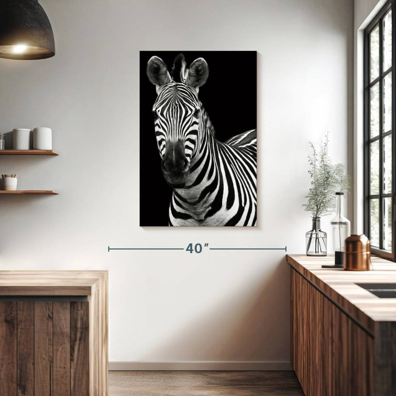 Brampt Zebra Stripes Pattern IV, 39" H x 26" W