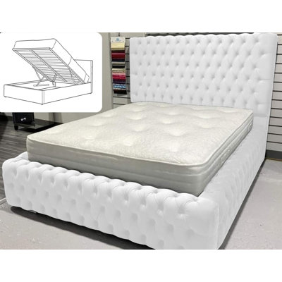 Upholstered Ottoman Storage Bed