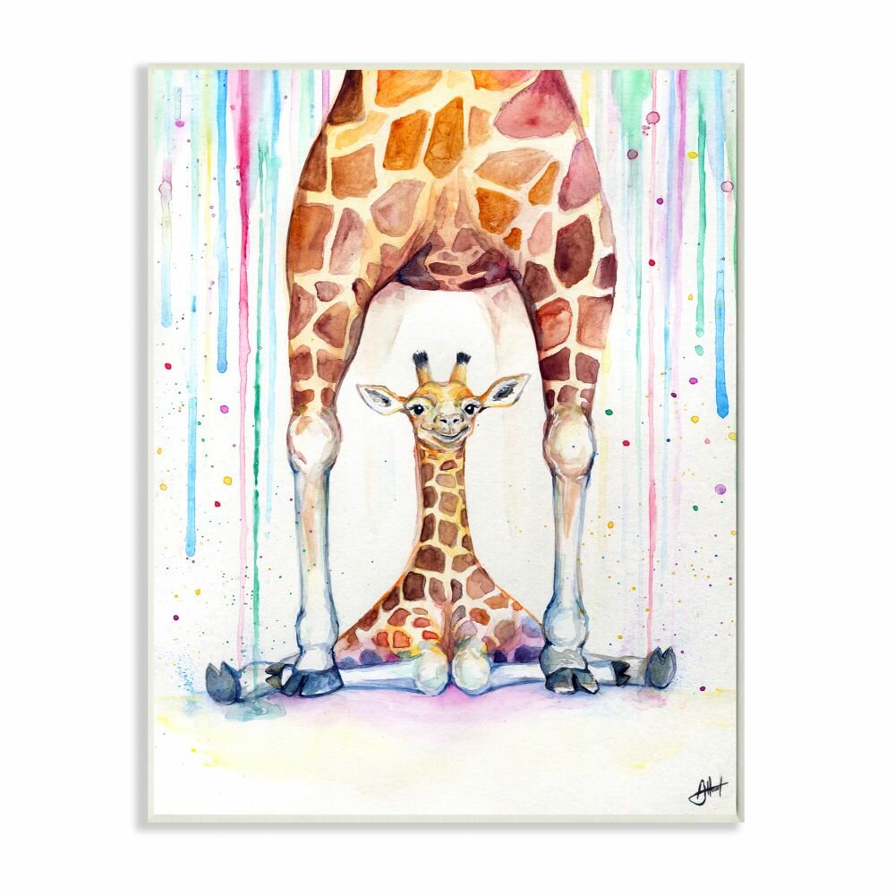 Kids Virtual Giraffe Canvas Paint Lesson Wednesday May 20, 4PM - A Sprinkle  of Fun