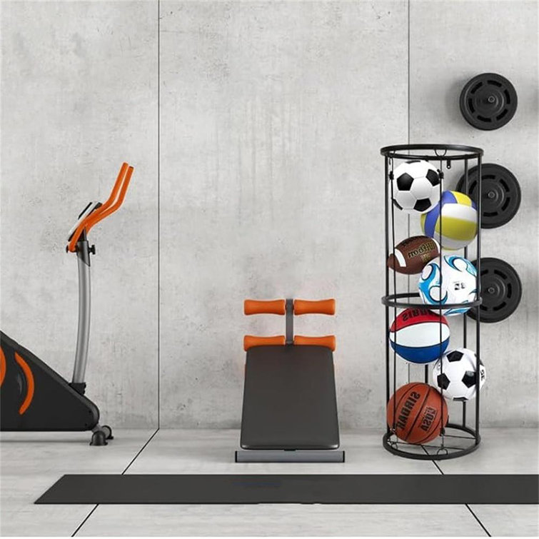 Garage Ball Storage Rack
