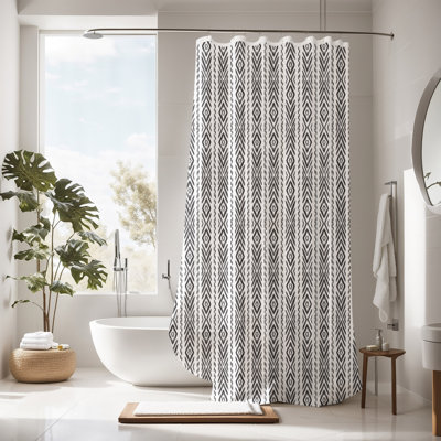 Striped Shower Curtain