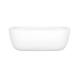 Eldon 68-7/8" x 33-1/2" Freestanding Soaking Bathtub in Volcanic Limestone with No Overflow Hole