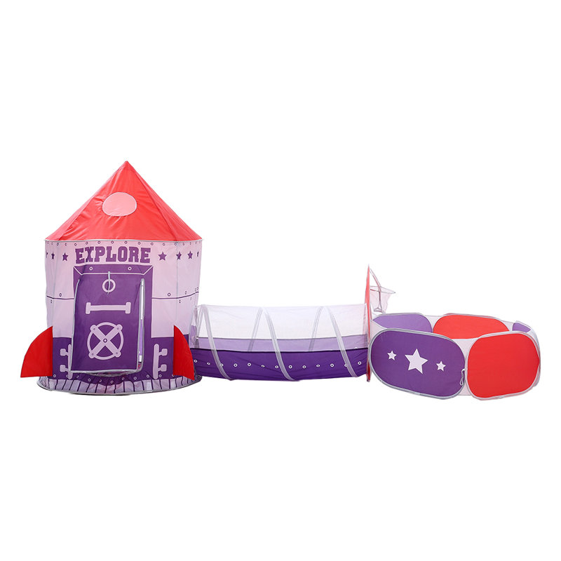 Gustin Freeport Park 345cm W x 120cm D Indoor Polyester Pop-Up Play Tent