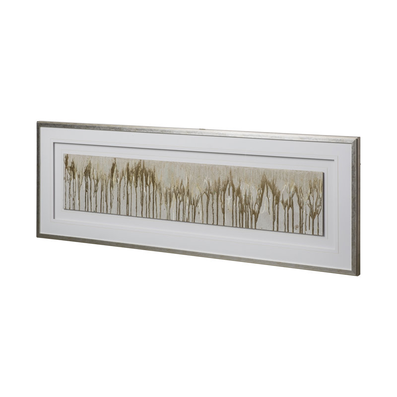 Aurous, œuvre d'art originale sous verre faite à la main