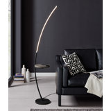 Seine 67.5'' LED Tray Table Floor Lamp with USB