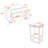 Rosauro Kitchen Islands with Storage Cabinet, 4 Drawers and Towel Rack-1204811451