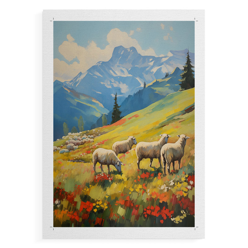 ANIMAUX Series CCCCX III - Impression sur toile seulement - NON CADRE, H 60 po x l 40 po