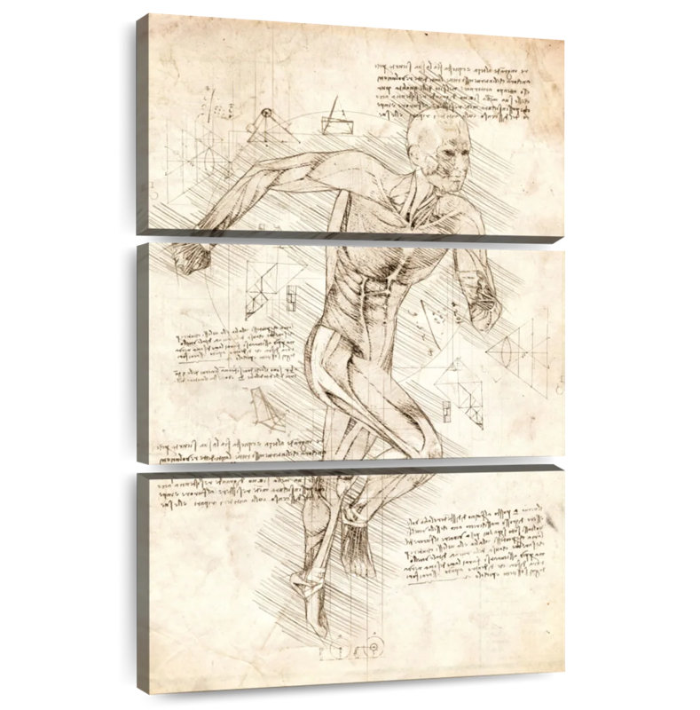 Keiri Human Body Running, 38" H x 24" W