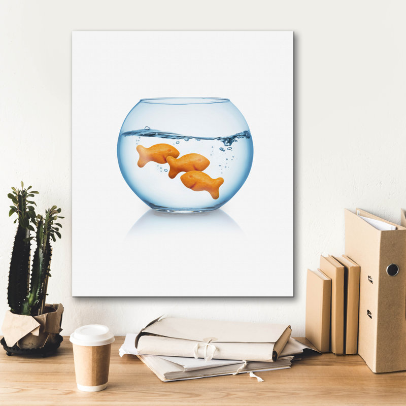 'Fish' by John Hovenstine Canvas Wall Art, 24" H x 20" W