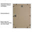 Cadre Delboxillo Shadowbox de 1,5 po de profondeur pour objets avec façade en verre-252754820-252509933