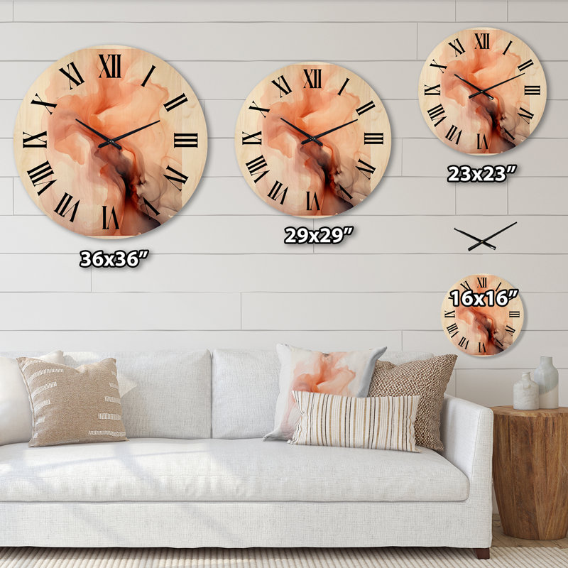 Horloge murale Safah, Moyenne