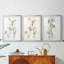 Fleurs de la fin de l'été I V30 - reproduction sur mesure encadrée de qualité supérieure - 3 pièces-525840340-525840342
