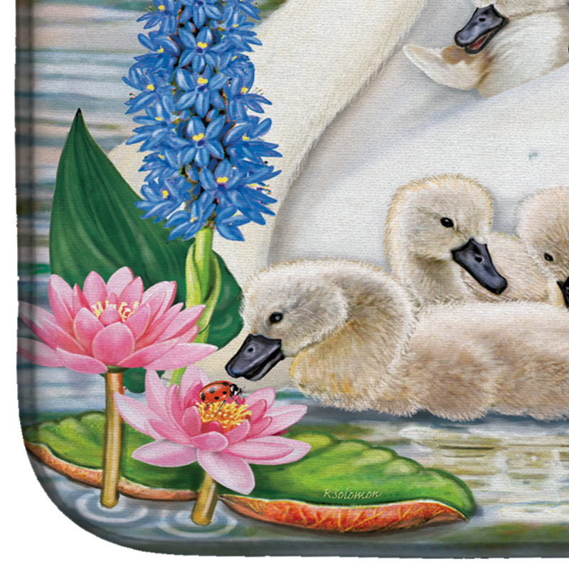 Tapis de séchage Mother Swan