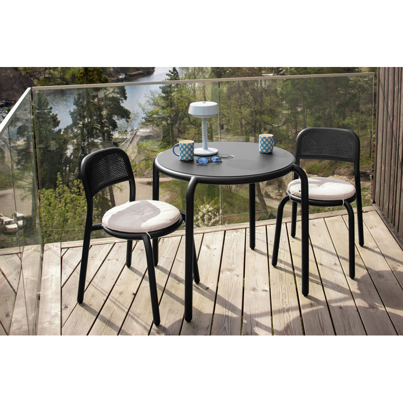 Toni Bistreau Outdoor Bistro Table, Anthracite