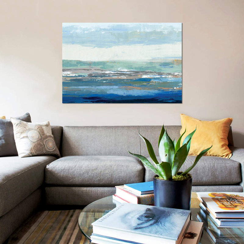 « big wave », reproduction sur toile, H 8 po x l 12 po x P 0,75 po