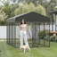  Metal Yard Kennel With Door For Dog-105344683