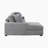 Odesser 115" W 2-Piece Chenille Sleeper Sectional-1138026909-1138026911