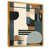 Toile avec cadre flottant or
