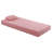 Fia Twin Mattress With 1 Pillow, Charcoal Gel Firm Memory Foam, Pink 7 Inch