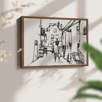Croquis rétro - Lxxxi - reproduction encadrée