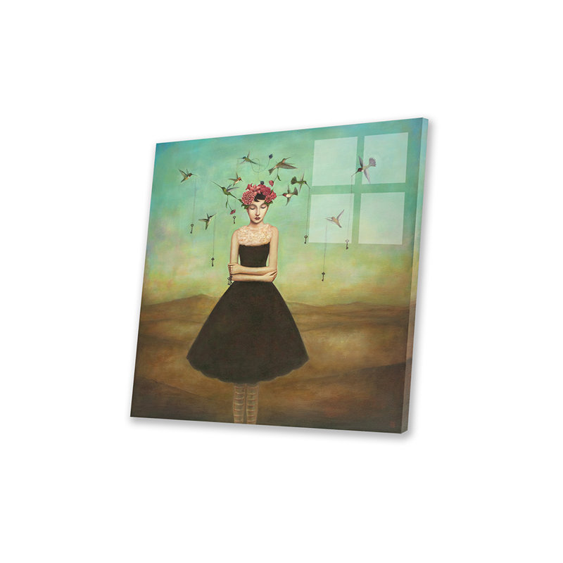 «Fair Trade Frame of Mind» sur plastique / acrylique par Duy Huynh, peinture