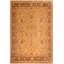 Tapis brun clair oriental en laine noué à la main 8 pi 8 po x 9 pi 1 po Oriental