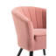 Thaddeus Velvet Barrel Chair-1796025486