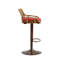 Tabouret pivotant à hauteur réglable Danyu-2114069778
