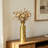 Hosley High Gold Metal Decorative Tall Floor 21.75" Vase Metallic Centerpiece for Floral Arrangements Home Decoration Flower Bucket for Gift-494093884
