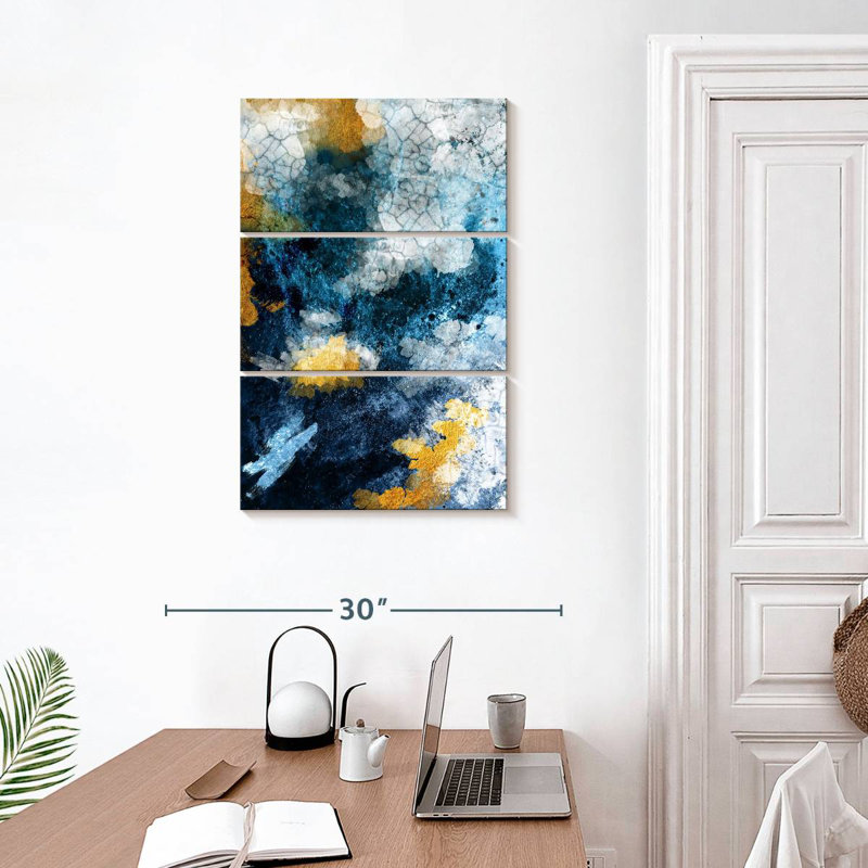 Avery Abstract Conversation, H 32 po x l 20 po