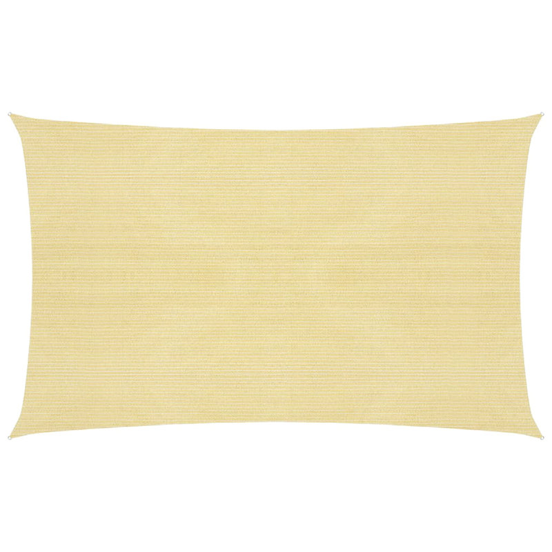 Castres 4.5m x 2m Rectangular Shade Sail, Beige